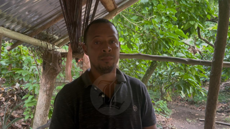 Reyes Núñez, tío de la niña Brianna Genao