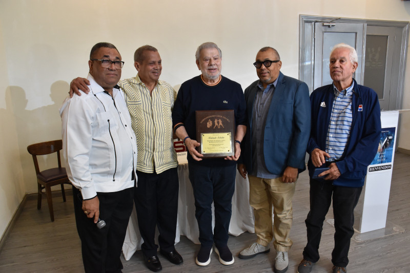 Yoel Adames, Leo Corporán, Rolando Sebelén, Américo Celado y Gustavo Rodríguez