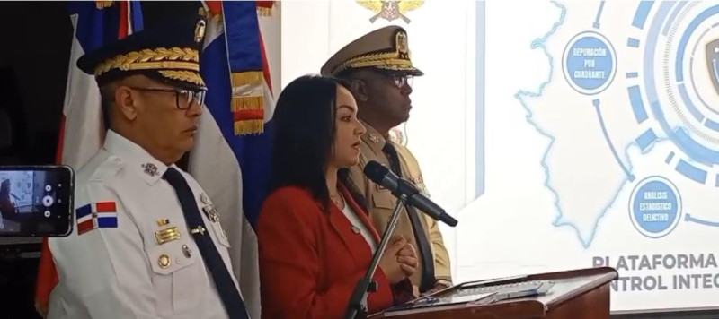 Faride Raful  dijo que ya están en el país las unidades canidas del FBI