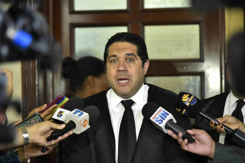 José Alberto Rodríguez Beltrán, representante legal del Comité Olímpico Dominicano.