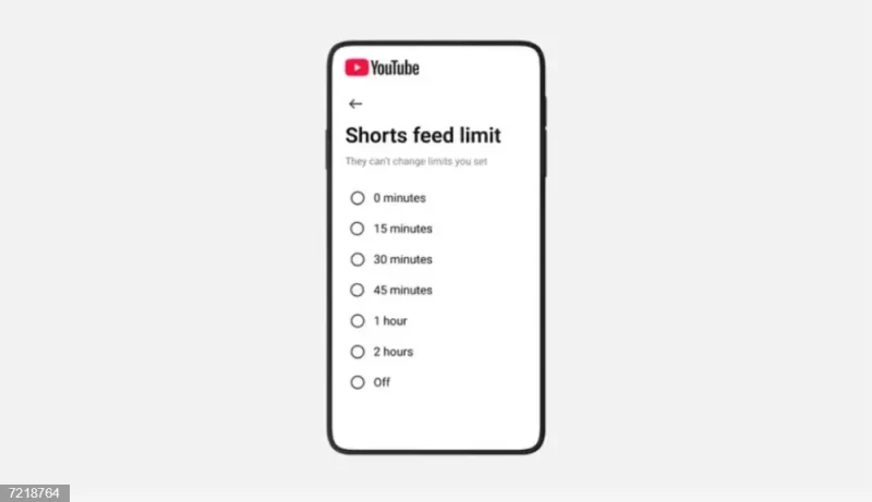 Límite temporal para ver los shorts en YouTube