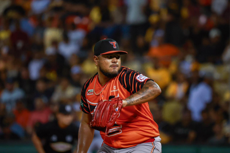 Jaime Barria lanzó primos con los Toros.