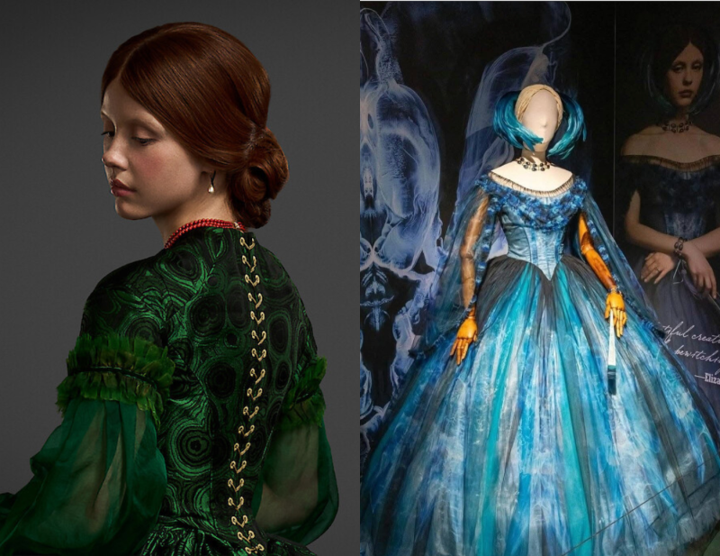 Vestuario de Elizabeth en Frankenstein