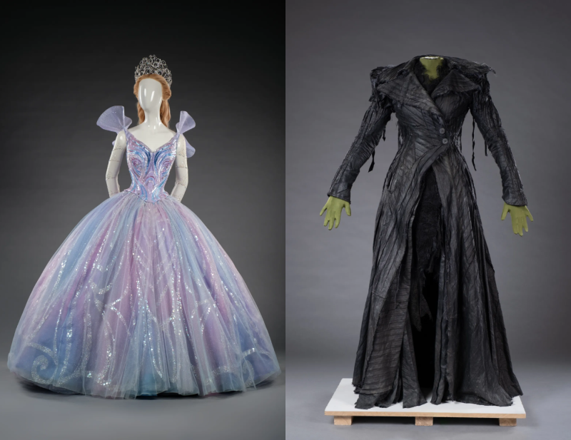 Vestuario de Glinda y Elphaba en Wicked
