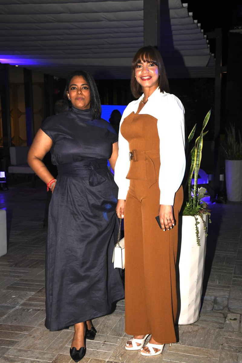 Disleydi Germán y Dania Taveras.