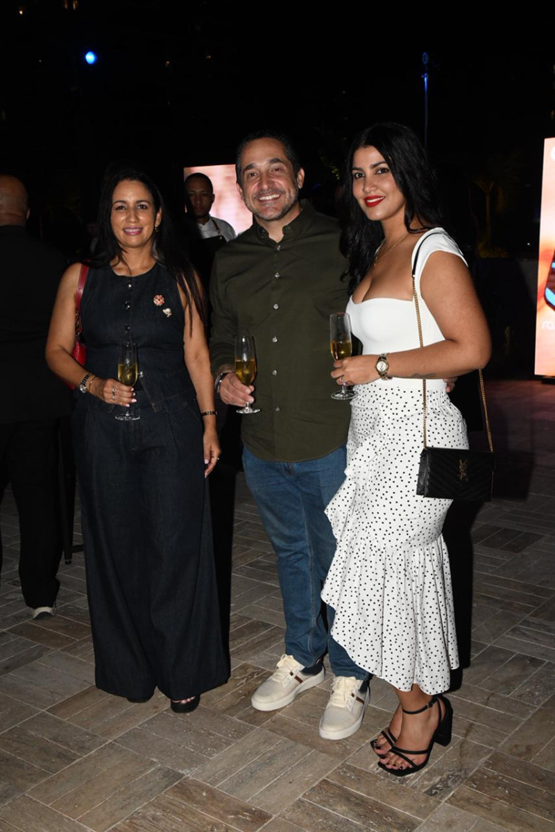 Raquel Tomé, Jordy Durán y Yisely Hernández.