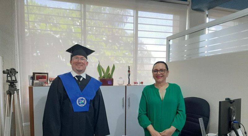 Ramón Alexis González el día de su graduación