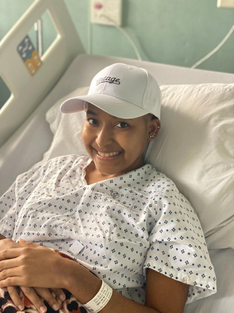 Brayelina Hidalgo es una paciente de cáncer quien necesita un tratamiento especializado proveniente de Estados Unidos, conocido como Blincyta o Blinatumomab.