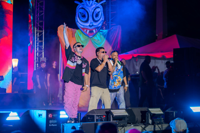 Jowell y Randy en las Fiestas de la Calle San Sebastián 2026.