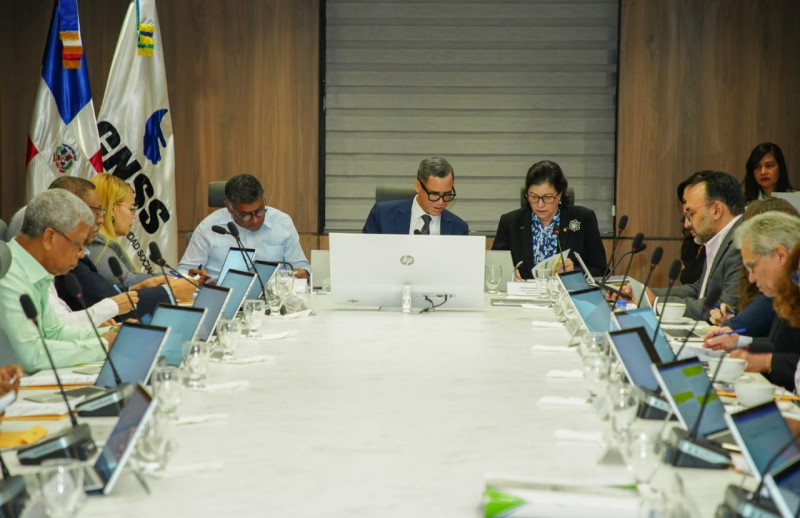 Reunión del Consejo Nacional de Seguridad Social.