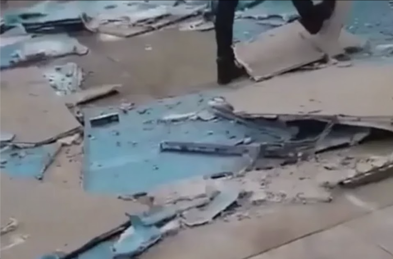 Colapsos de techos, derrumbes, filtraciones e inundaciones son algunos de los daños que han presentado hospitales en su infraestructura.