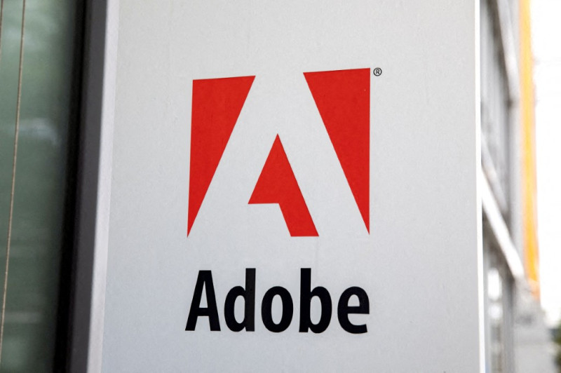 Adobe, empresa estadounidense que desarrolla programas de software, especialmente para diseño multimedia.