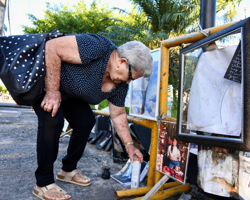 A pesar del dolor que embarga su corazón, Felicita dice que confía plenamente en Dios.
