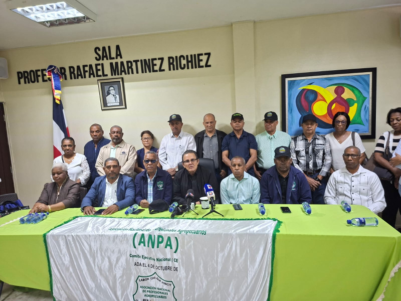 Miembros de la Asociación Nacional de Profesionales Agropecuarios (ANPA).