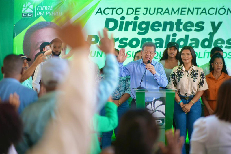 Leonel Fernández, presidente de la Fuerza del Pueblo
