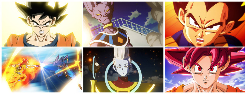 Fotogramas de "Dragon Ball Super: Beerus"
