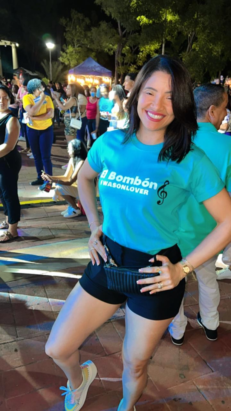 Un momento en la vida de Julia Altagracia Antuna Peguero, quien falleció en la tragedia de la discoteca Jet Set.