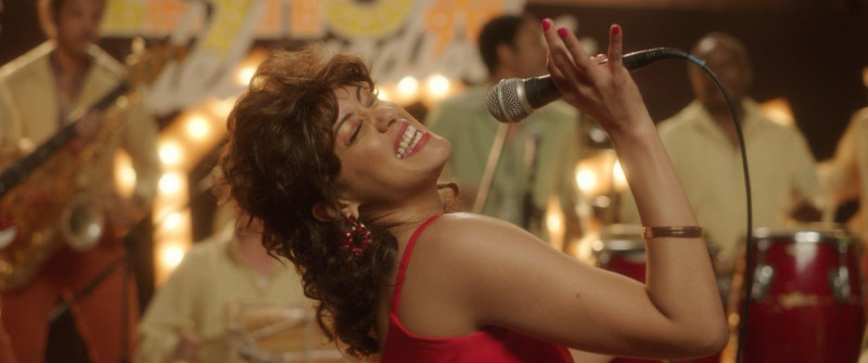 La actriz Sandy Hernández interpretando a Milly en la película biográfica de la merenguera.