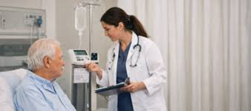 Imagen representativa de las atenciones médicas que puede recibir un paciente con cáncer.