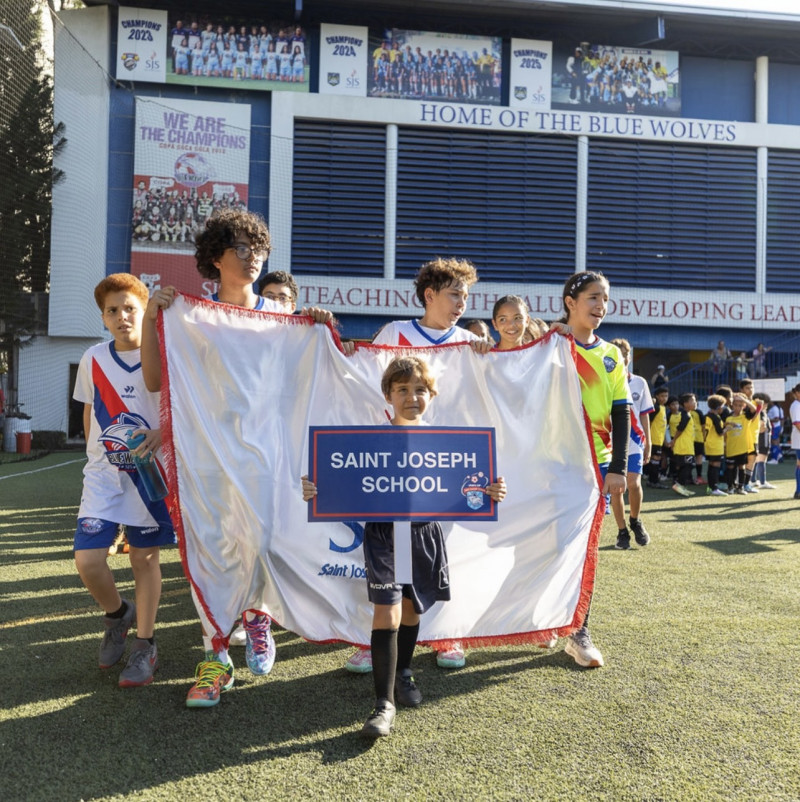 Durante la inauguración.