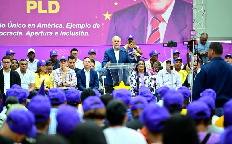 Danilo Medina en Santo Domingo Norte