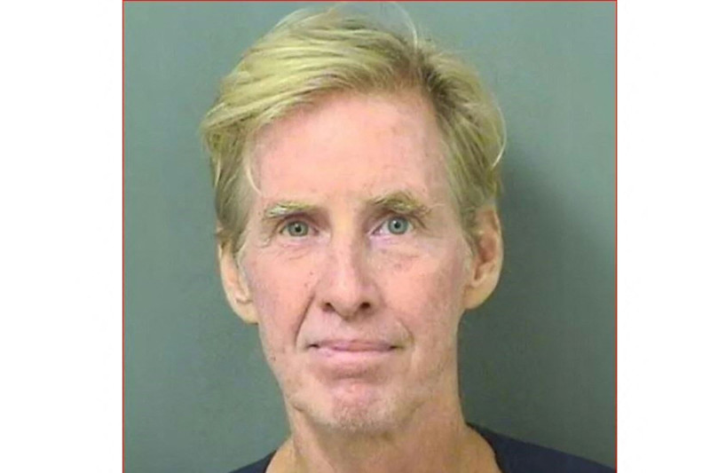 Esta foto de ficha policial, obtenida el 19 de septiembre de 2024 en la oficina del Sheriff del Condado de Palm Beach, Florida, muestra la fotografía policial de Ryan Wesley Routh, de 58 años.