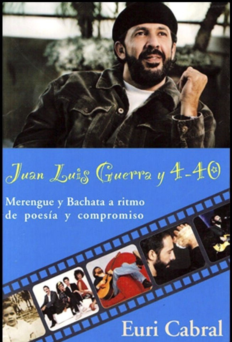Portada del libro “Juan Luis Guerra: Compromiso y Poesía”, publicado en 2008.