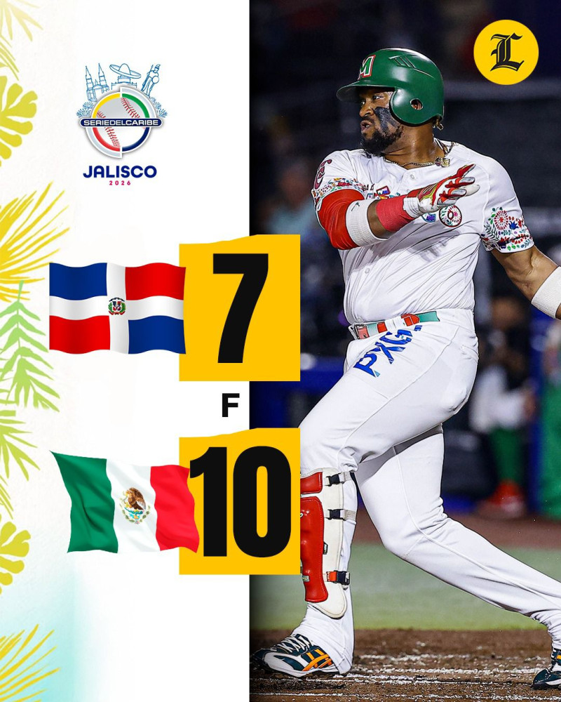 Resultados de la Serie del Caribe 2026 República Dominicana vs Los Tomateros de Culiacán de México
