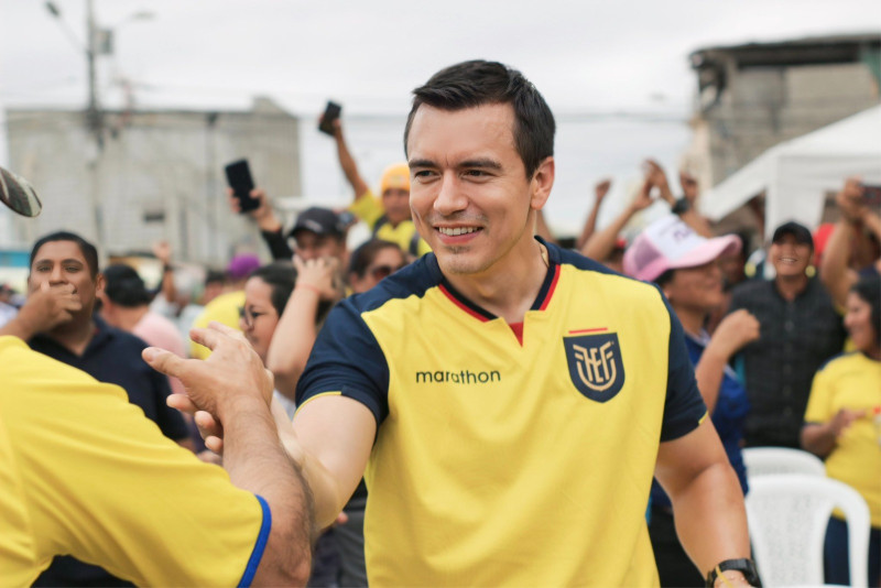 La guerra comercial fue declarada por Noboa el pasado 21 de enero, cuando anunció una "tasa de seguridad" del 30 % sobre productos colombianos.