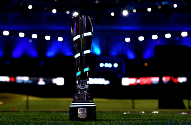 El trofeo de la TGL también refleja tecnología e innovación. Se otorga al final de temporada.