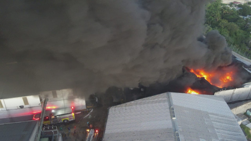 Imagenes del incendio