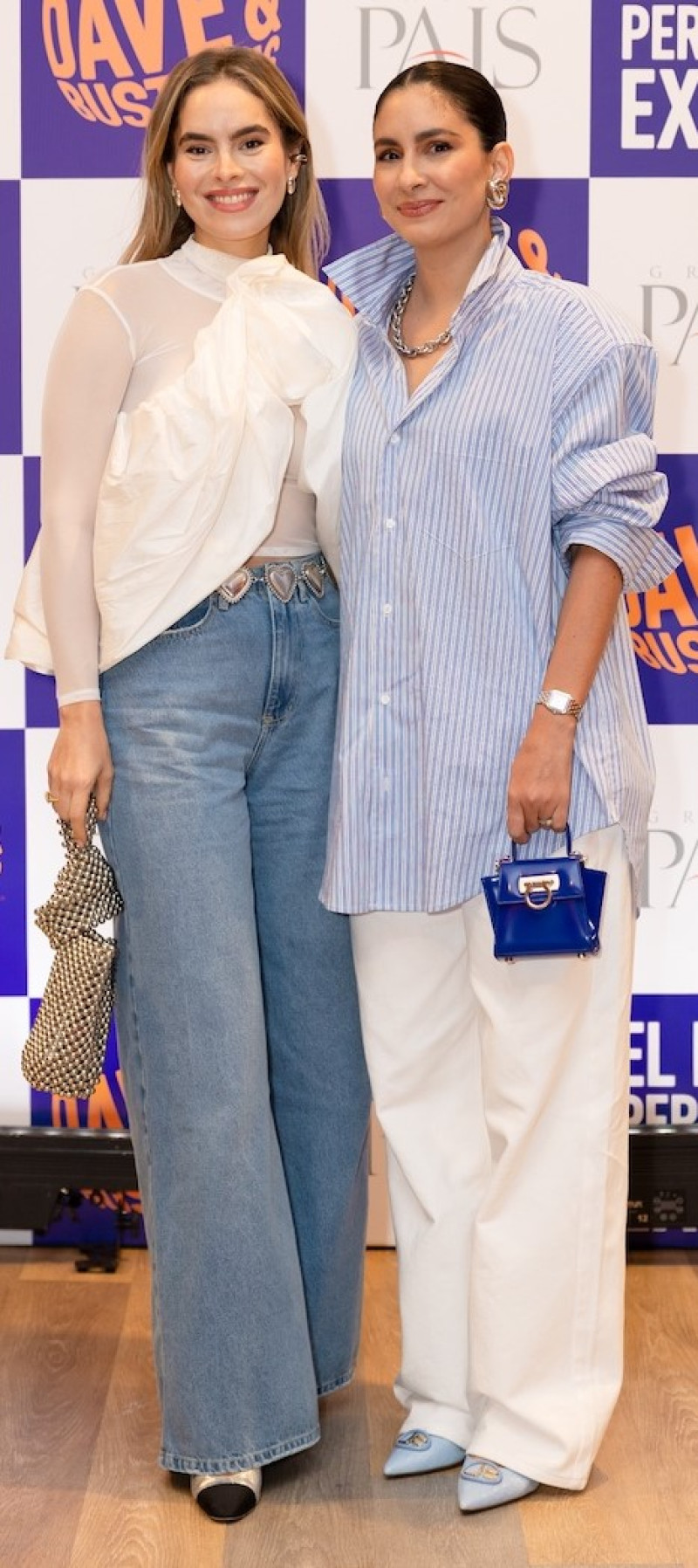 Mónika Leschhörn y Helen Blandino