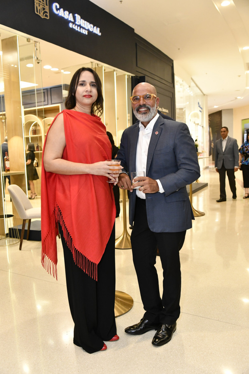 Heydie Guzmán y Carlos Abate.