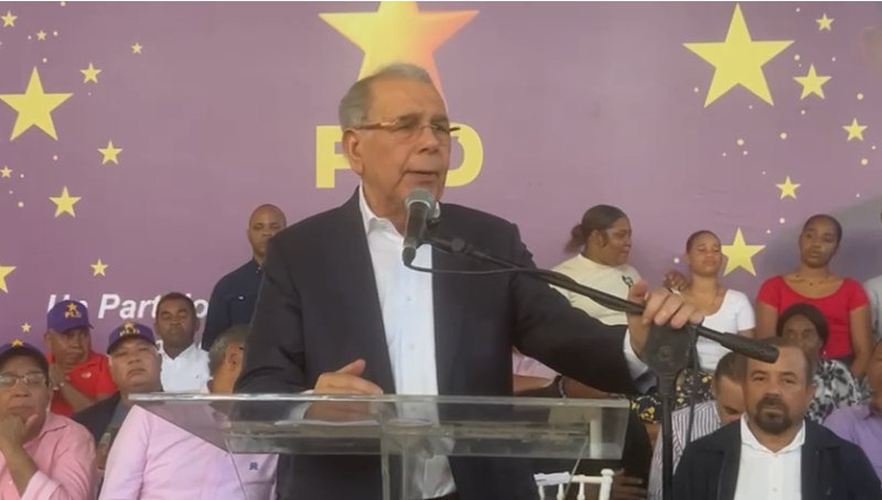 Expresidente de la República y presidente del Partido de la Liberación Dominicana (PLD), Danilo Medina