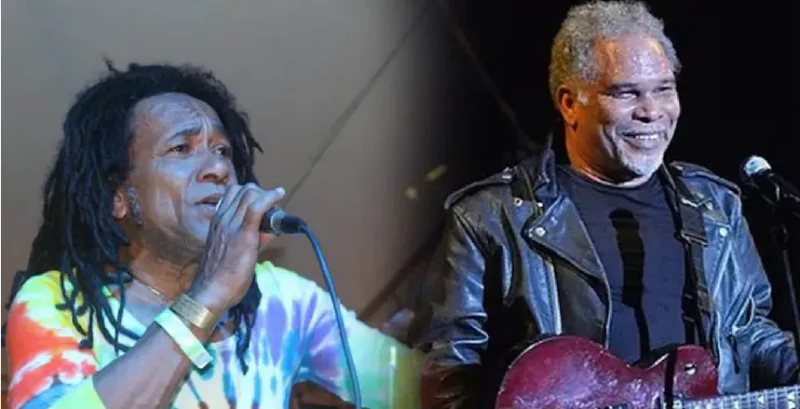 A a izquierda, José Duluc y a la derecha, Luis Días "El Terror"