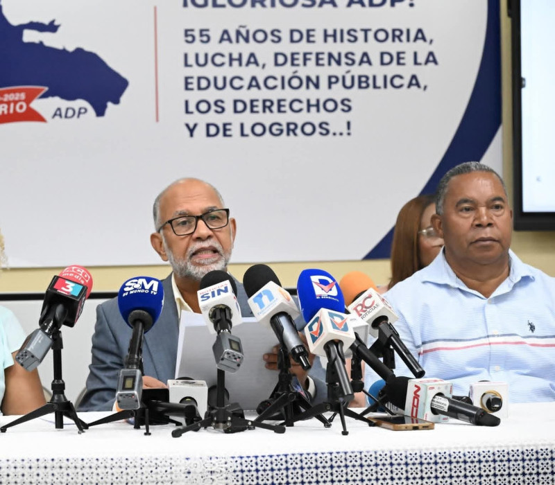Presidente de la Asociación Dominicana de Profesores (ADP), Eduardo Hidalgo.