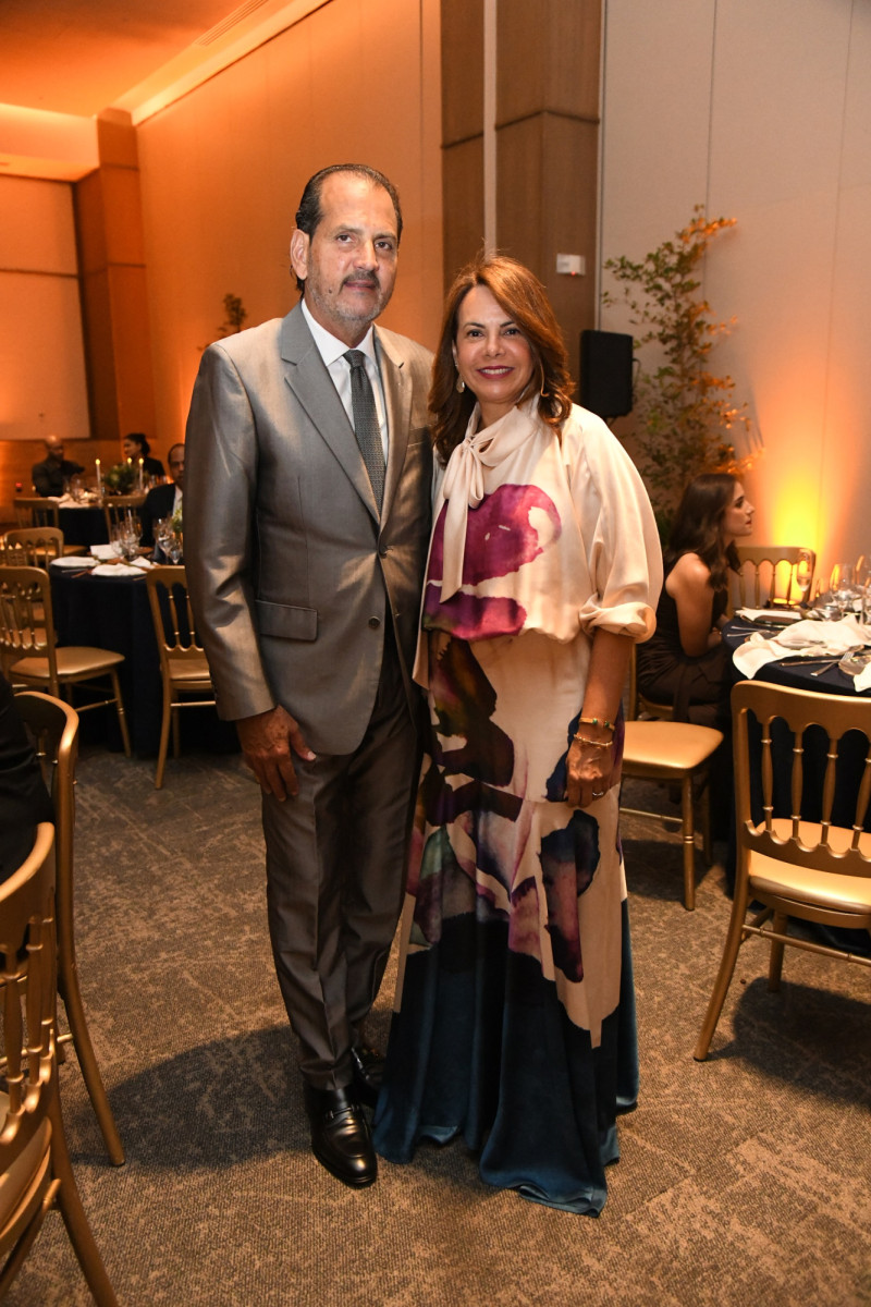 Mireya Borrell y Eduardo Hazim.