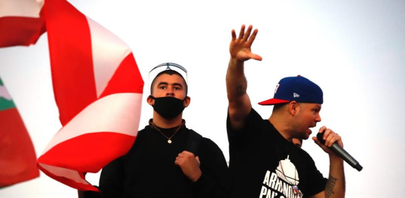 Residente y Bad Bunny.