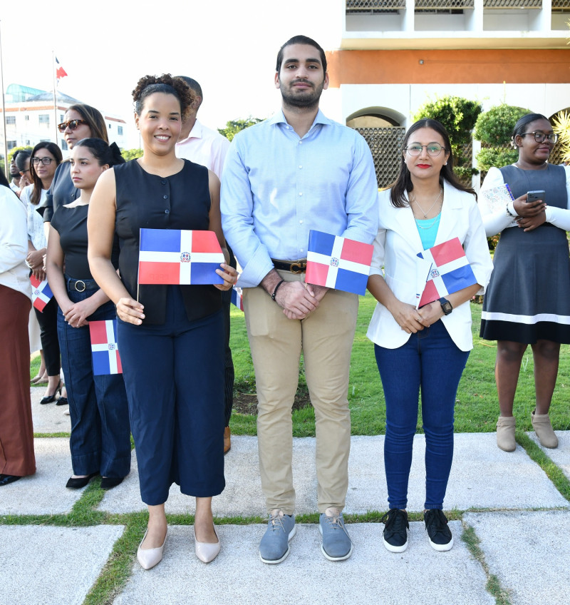 Nalphy Martínez, Ángel Valdez y Yudelka Domínguez