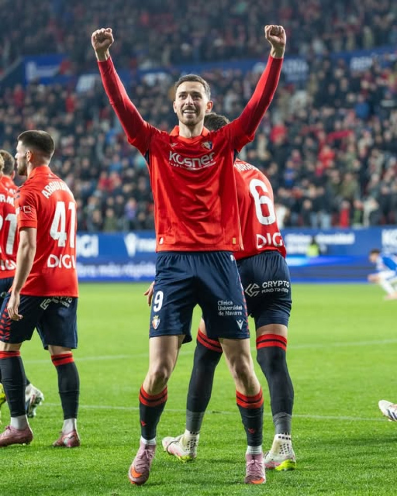 Raul Garcia fue el jugador determinante en el éxito del Osasuna sobre el Real Madrid.