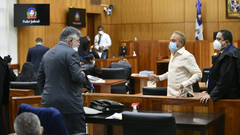 Víctor Díaz Rúa y Ángel Rondón, dos de los imputados en el caso Odebrecht.