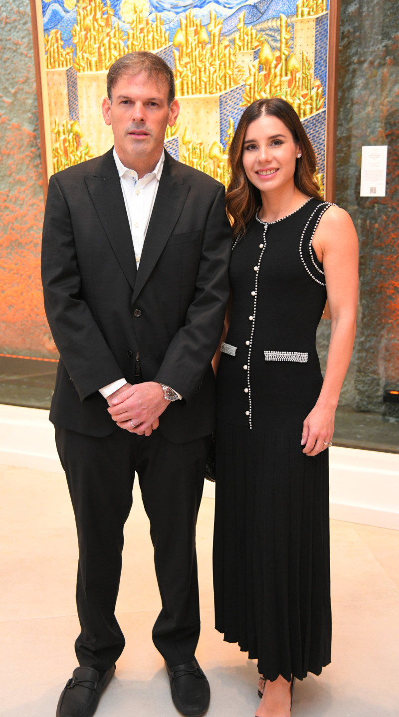 Javier Hevia y Amanda Ferreira.