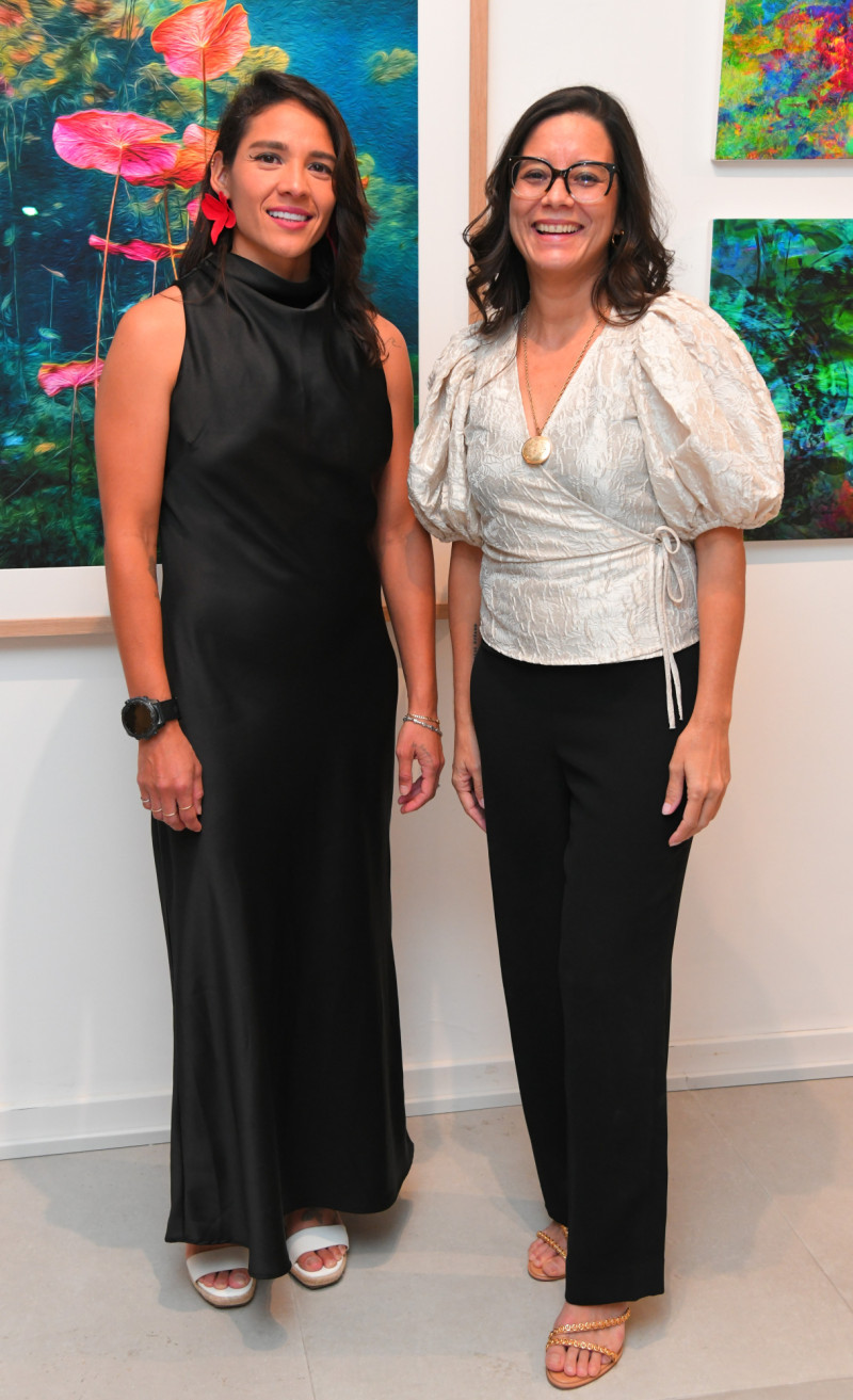 Dinorah Coll y Eunice Pereyra.