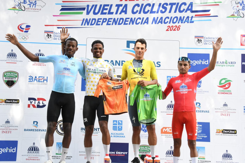 Wilmar Paredes asumió el liderato de la clasificación individual de la Vuelta Ciclista Independencia Nacional.