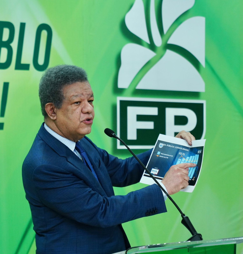 Presidente de la Fuerza del Pueblo, Leonel Fernández, criticó discurso de rendición de cuentas de Luis Abinader.