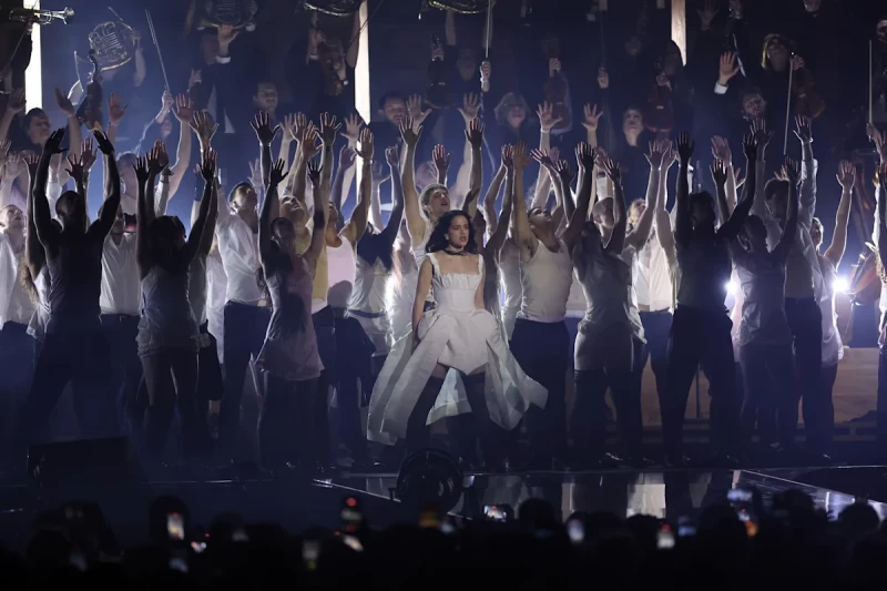 Rosalía en los premios BRIT
