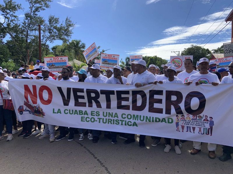 El relleno sanitario se construiría en la calle principal de El Aguacate.