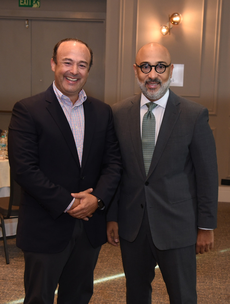 Teófilo Carbonell y Michel Abreu