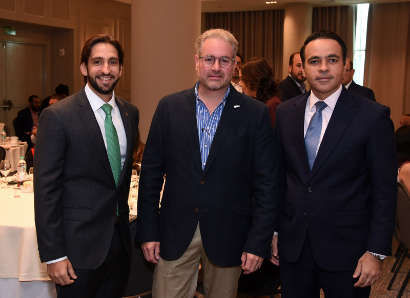 Luis Beiro, Manuel García y Hugo Villanueva