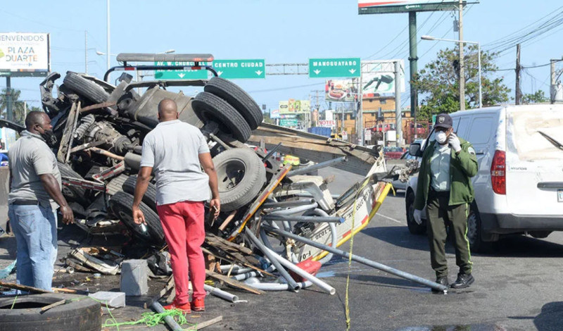 Camiones y vehículos pesados han estado involucrados en accidentes de tránsito en los primeros dos meses de este año.